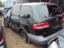 2001 TOYOTA SIENNA CE, 3.0L AUTO, COLOR GREEN, STK Z15841